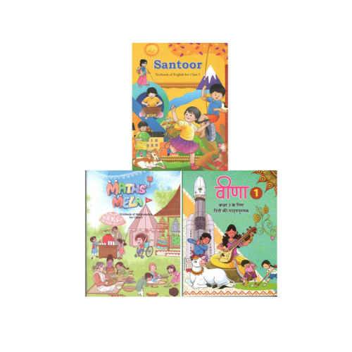 NCERT Class 3 Combo Set ( English Medium ) 2024 Edition